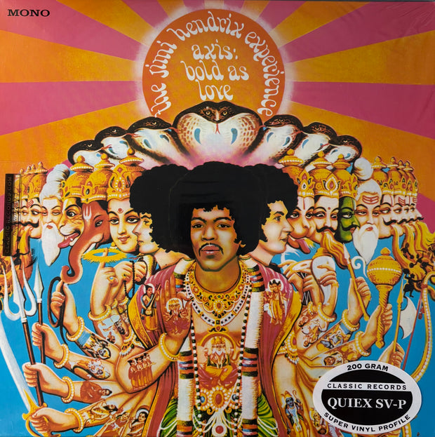 The Jimi Hendrix Experience – Axis Bold As Love (2008 Classic Records Mono, 200 Gram)(MINT/SEALED)
