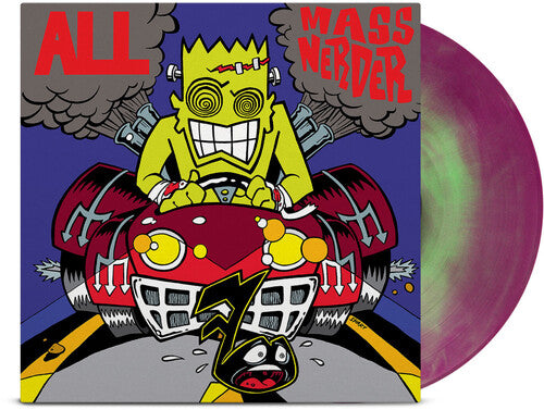 Mass Nerder - Opaque Green & Purple Galaxy