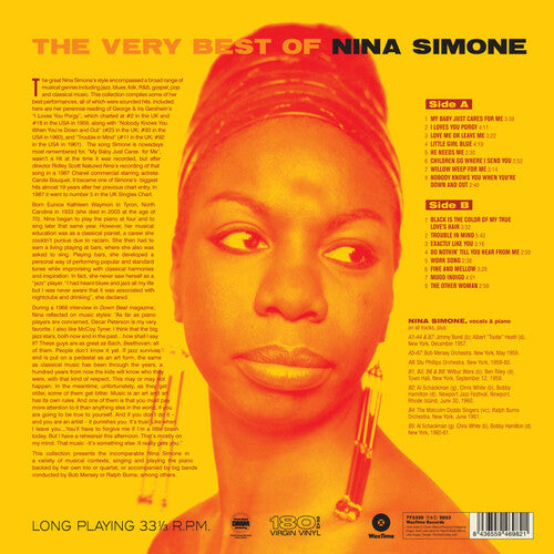 Very Best Of Nina Simone - Limited 180-Gram Vinyl