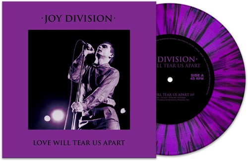 Love Will Tear Us Apart - Purple/black Splatter