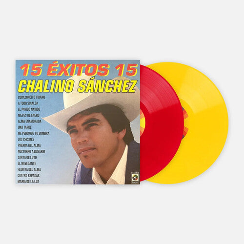 15 Exitos 15 - Red & Yellow Colored Vinyl