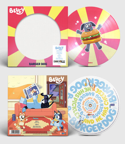 Burger Dog / Bluey Theme Tune (Burger Dog Version) - Limited Picture Disc 7-Inch Vinyl (RSD 2025)