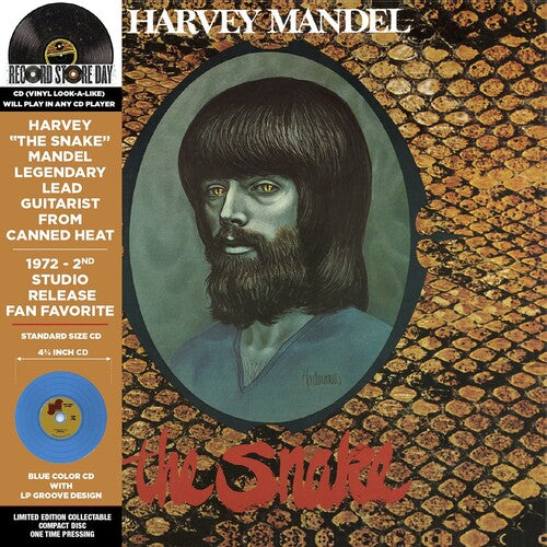 Harvey Mandel - The Snake, RSD 2025 Blue Vinyl LP Harvey Mandel - The Snake, RSD 2025 Blue Vinyl LP