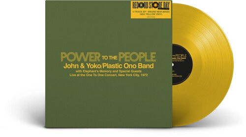 Power To The People: Live at the One To One Concert, New York City 1972 (RSD 2025)