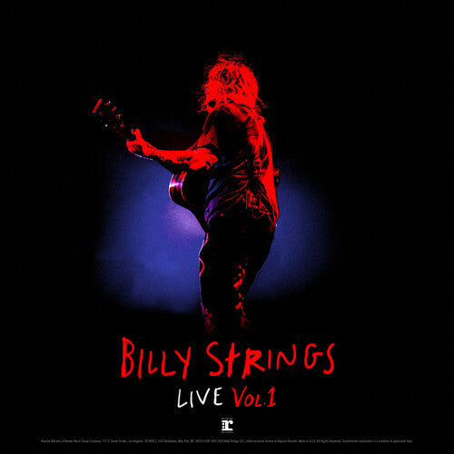 Billy Strings Live Vol 1 (Indie Exclusive Blue Vinyl)