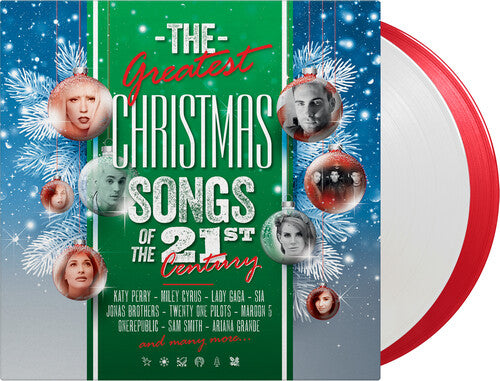Greatest Christmas Songs Of 21st Century / Various - Limited 180-Gram Red & White Colored Vinyl [Import]