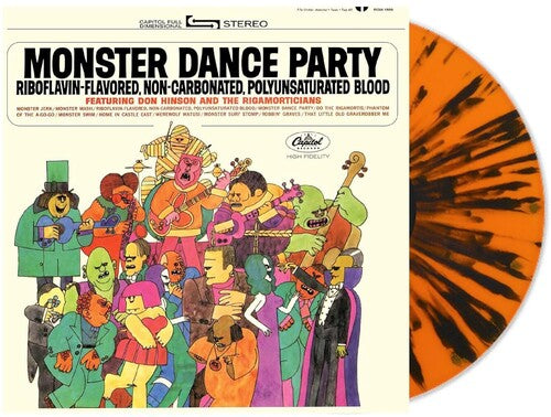 Monster Dance Party (ORANGE & BLACK PUMPKIN SPLATTER VINYL)