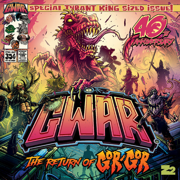 The Return of Gor Gor (Clear Purple Vinyl,Comic Book, Etched)