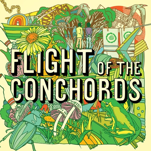 Flight of the Conchords LP (IEX) Metallic-Green