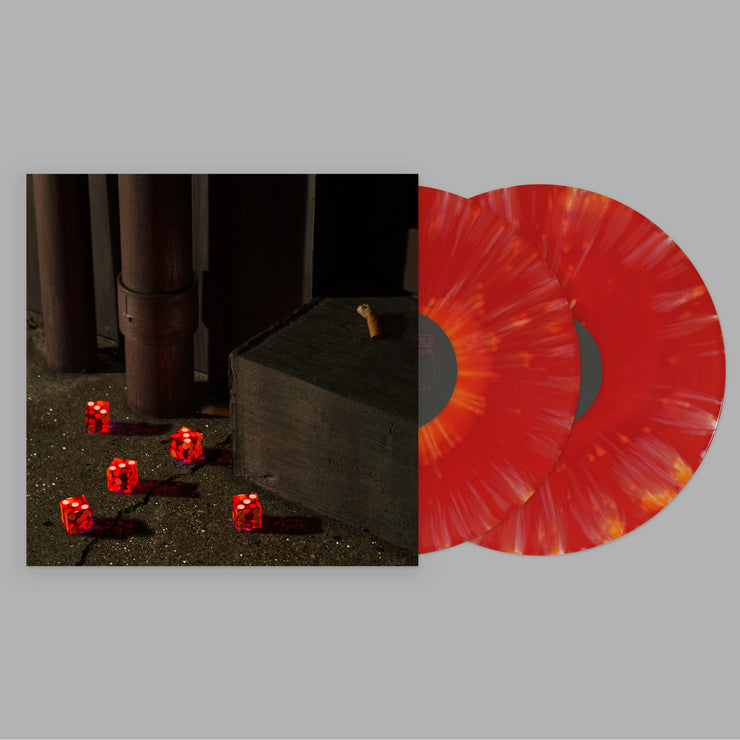 Five Dice, All Threes (Red & Orange Vinyl)