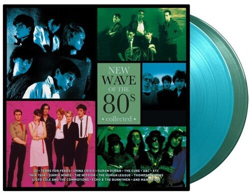 New Wave Of The 80's Collected / Various - Limited 180-Gram Moss Green & Turquoise Colored Vinyl