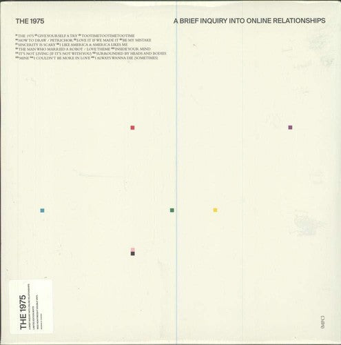 The 1975 A Brief Inquiry Into Online Relationships vinyl record