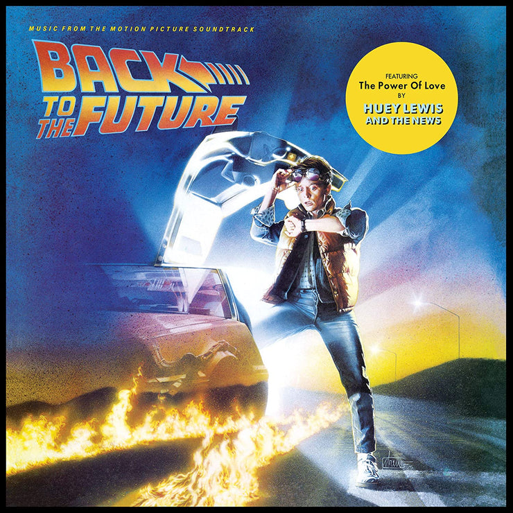 Back to the Future vinyl - music from the motion picture soundtrack