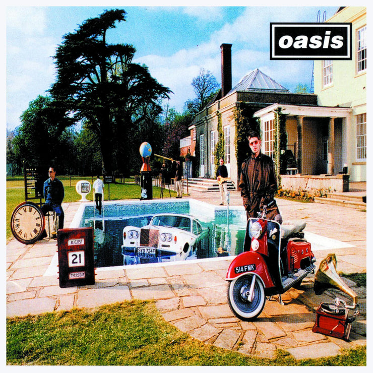 Oasis Be Here Now vinyl album from REB Records