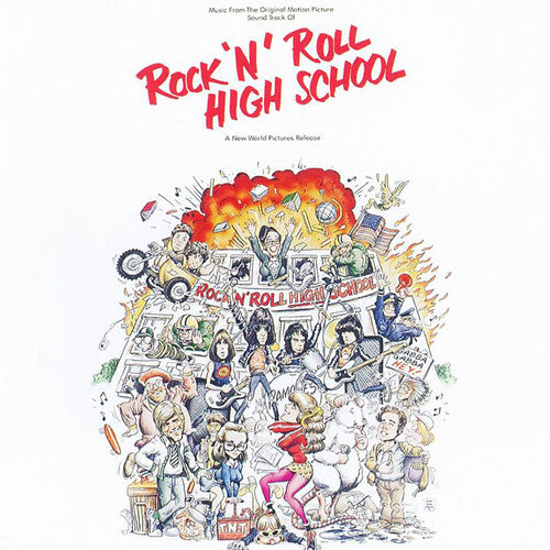 Rock ’n’ Roll High School OST (Colored Vinyl, Orange, Yellow, Red)
