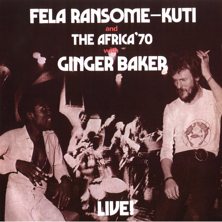 Fela Live with Ginger Baker (Red Vinyl)